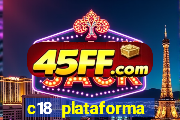 c18 plataforma login entrar